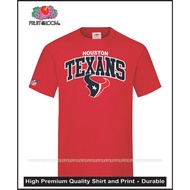 Houston Texans NFL Fruit of the Loom 100% Cotton