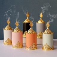 【Fast shipping】bukhoor burner Electric Bakhoor Mabkhara 2 Pin Plug/ 3 COLORS Incense Burner Metal, B