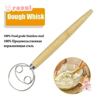 ROXUL Stainless Steel Coil Whisk Flour Mixer Stainless Steel  Flour Beater Flour Mixer