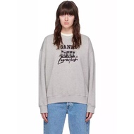 Ganni Sweatshirt Casual All-Match Long-Sleeved Top