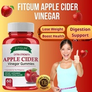 FITGUM Apple Cider Vinegar Gummies Original Fitgum Gummy Vitamins PURE Vegan Collagen Boost Healthy