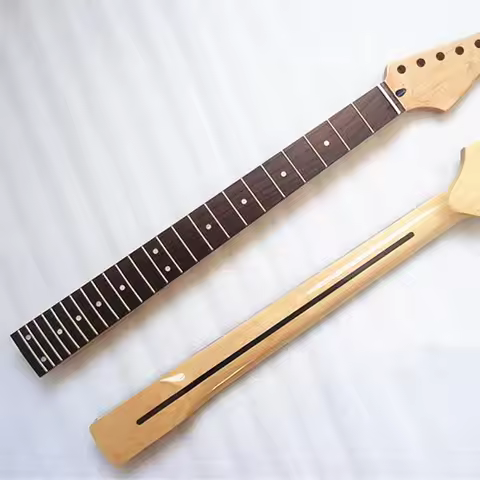 Disado 24 Frets Electric Guitar Neck Rosewood Fingerboard Guitar Accessories Parts Musical Instrumen