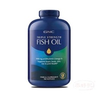 GNC Fish Oil 1000 Milligram of EPA/DHA Omega 3s for Joint, Skin, Eye, and Heart Health - 360 Softgel