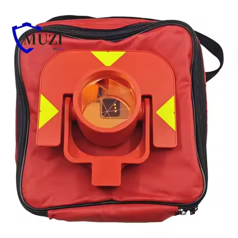 Copper Coated GPR111 Red Single Prism for Leica Swiss Type Total Stations Reflector Prism Surveying 