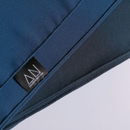 SHAWL EXCLUSIVE WITH END CURVE Blue shawl labuh
