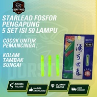 Starlet diamond fishing float lamp, durable, long-lasting, 10 packs, 50 pcs, resistant to all weathe