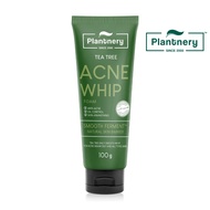 ราคาพิเศษ Plantnery Tea Tree Acne Whip Foam 100g โฟมล้างหน้า ทีทรี สำหรับผิวที่มีปัญหาสิว ผิวมัน