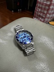 BAPEX (A Bathing Ape Type 1 Bapex 藍色迷彩潛水腕錶)