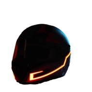 Warning Light el Cycling Light Bar Flexible with Helmet Bar el Set Atmosphere Ultra-Thin Light Helme