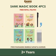 SANK MAGIC BOOK 4-BOOKOriginal AND FREE PEN REFILL