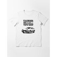 Initial D Fujiwara Tofu Shop AE86 Manga Essential T-Shirt