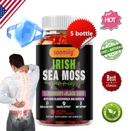 Irish Sea Moss Gummies - Antioxidants, Supports Thyroid and Digestion - Improves Joint Pain