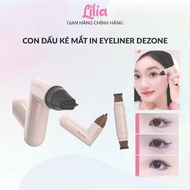 DEZONE Eyeliner Stamp, Eyeliner Printing Mold with Integrated Pre-Printed Thin Lines, Non-slip Premi