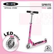 Micro Sprite LED สกูตเตอร์ขาไถแบบ 2 ล้อ พร้อมไฟ LED สำหรับวัย 5-12 ปี รับน้ำหนักได้ 100 kg