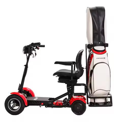 DDCLM 4 wheel adult folding mobility electric golf scooter and wheelchairs elderly