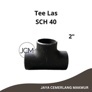 Tee Las SCH 40 Besi 2" Inch / Te Las S40 2" / T Las SCH40 2 Inch Besi