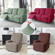 ✳☊﹉ Split Jacquard Recliner Sofa Cover Stretch Spandex Lazy Boy Armchair Covers Elastic Couch Slipcovers for Living Room 1 3 Seater