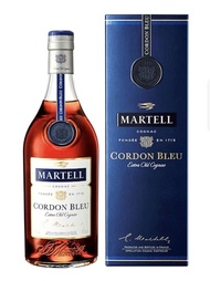 (1公升) Martell Cordon Bleu Cognac Brandy 1000ml 馬爹利藍帶干邑白蘭地-禮盒！粉嶺華明商場G21A地舖！亦可順豐到付！
