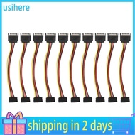 Usihere Power Cable 15 Pin 90 Degree Plug And Play Extension Space