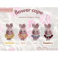 [ FLOWER CAPE DOLL ] Robe Keyring 10 cm 15 cm & Plush Doll 18 cm 25 cm 33 cm 35 cm Anitaez Kpop Atee