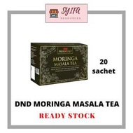 DND MORINGGO Moringa Masala Tea ( 1 Kotak x 20 sachet) Dr Noordin Darus