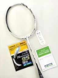 💥現貨💥尤尼克斯YONEX AX99 PRO 白虎紋頂配專業進攻型羽毛球拍 | 全碳素超輕高彈 | 最高支持35磅 | 附原廠正品防偽 | 贈NBG95耐打高彈羽線|