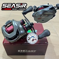 SEASIR DCAST DC BAITCASTING DIGITAL LONG CARBON WASHERS BRASS GEAR 7.3:1 7+1BB FISHING REEL