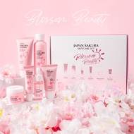 LAIKOU Sakura Sunscreen SPF50 6pcs Skincare Box Bundle LAIKOU Sakura 6pcs Kotak Hadiah Penjagaan Kul
