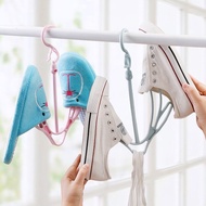 Shoes Drying Rack Shoes Drying Hanger Double Hook Multi-Purpose Hanger 360 Degrees Rotatable