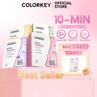 COLORKEY Luminous B5 Facial Serum Mask 10ea Deep Hydrating&Brightening 10-Min Daily Sheet Mask Niaci
