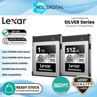Lexar Professional SILVER CFexpress 4.0 Type B Card | up to 3600MB/s Read | up to 3000MB/s Write | 5