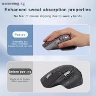 Warmwing Mouse Grip Tape Skate Sticker Non Slip Suck Sweat Mouse Anti-Slip Sticker For Logitech MX Master 3s SG