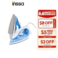 INSSA Electric Steam Iron Dry Iron Garment Steamer 110ml 1300W Portable Handheld 4 Gears Fast Wrinkle Removal