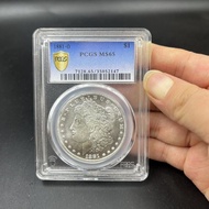 Pcgs Grade MS63 1881 US Morgan Silver Coin US Silver Coin Morgan Foreign Silver Dollar Silver Round 