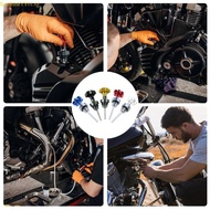 SUN Engine Crankcase Oil Gauge Motorbike Accessories Engine Dipstick Gauge Meter Aluminum Oil Dipsti