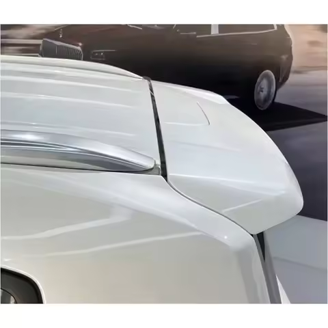ABS paint carbon fiber rear wing trunk lip tail spoiler for Toyota Land Cruiser lc300 2020 2021 2022