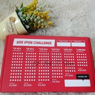 1PC Ipon Box 60K Challenge By Chinkee Tan