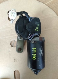 มอเตอร์ปัดน้ำฝน Hino (ฮีโน่) 24V. แกนเล็ก (แท้ญี่ปุ่น มือ2) ราคาต่อ 1 ชิ้น