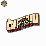 Bear flag sticker cal!F0rn!Stickera