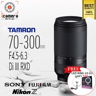 Tamron Lens 70-300 mm. F4.5-6.3 Di III RXD for Sony E, FE / Nikon Z - แถมฟรี LED Ring 10นิ้ว -รับประกันร้าน icamera 1ปี