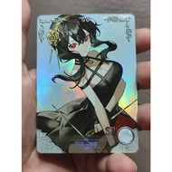 YOR FORGER SR NS-1M13SR-03 Goddess Story Anime TCG CCG Collectible Card + Lenggan Kad