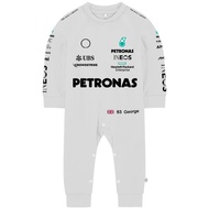 【Spot Eress】 2023 F1 New Season Sport Baby Jumpsuit Spring Autumn Black Babies Boy Kids Romper Formu