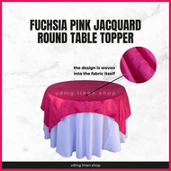Jacquard Topper FOR 8 SEATER Table Topper Cover Catering Covers Events