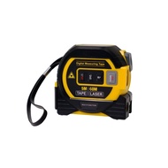 Multifunctional Measuring Ruler Steel Ruler Three-in-One Room Measuring Instrument Laser Red Cross L