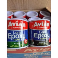 AVIAN EPOXY GLUE 340 GRAM ECONOMICAL HARDENER RESIN EPOXY AVIAN EPOXY GLUE WOOD GLUE IRON GLASS MULT