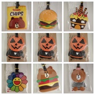 SYWK Boarding Pass Luggage Signage Sign Burger Cake Sunflower Bear Luggage Tag Listing Name Tag