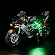 BRIKSMAX Led Lighting Kit for Lego-42170 Kawasaki Ninja H2R Motorcycle - Compatible with Lego Techni