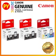 Canon PG-47 + PG-47 + CL-57s Ink Cartridge Value Set - for printer E410 / E470 / E3170 / E480