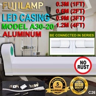[Local seller] LED T8 Casing Aluminium body A30-20