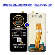 LCD Touchscreen SAMSUNG A04e A042 / M04 M045 / F02s E025 / F04 E045 Fullset Black